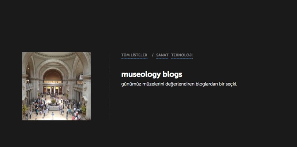 #beListerda Museology Blogs